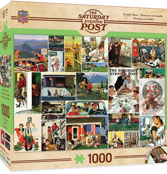 Family Time Collage 1000pc Puzzle