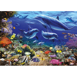 Family of Dolphins 1000 pc Puzzle