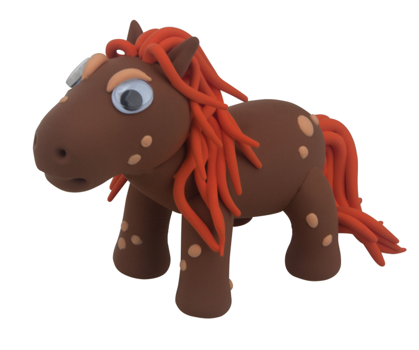 Fancy Horse SuperDough Brown