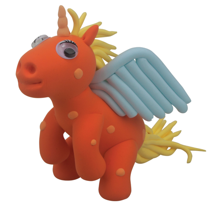 Fancy Horse SuperDough Orange