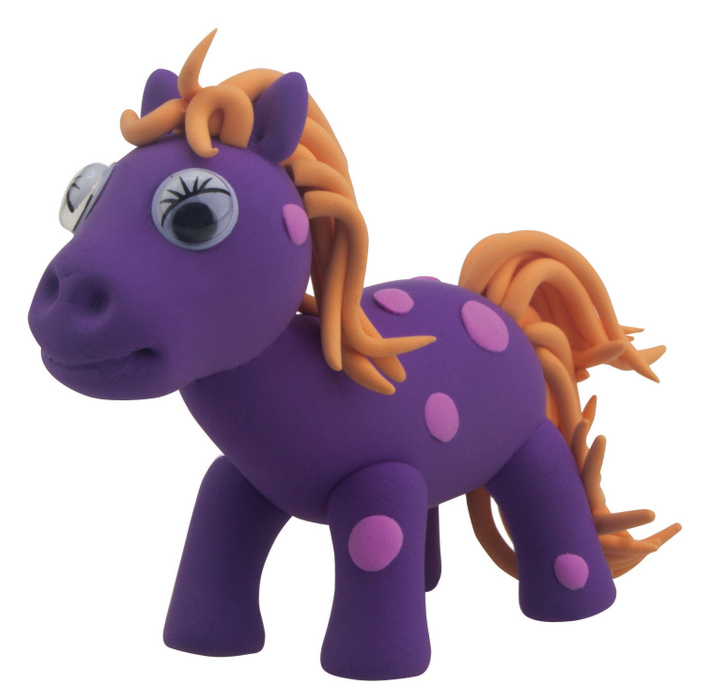Fancy Horse SuperDough Purple