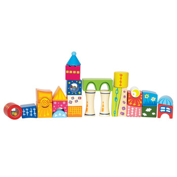 Fantasy Castle Wooden Blocks