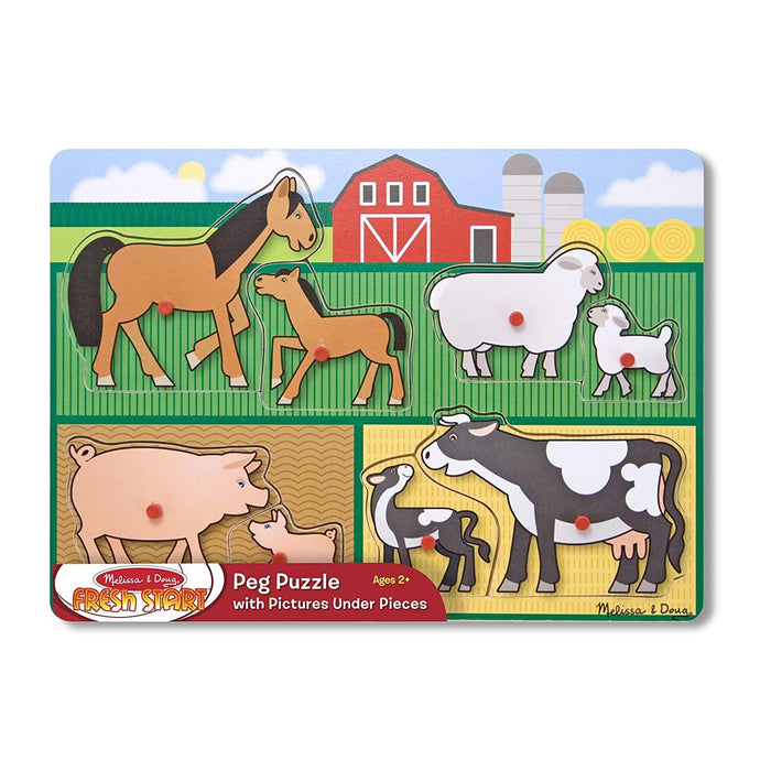 Farm Peg Puzzle