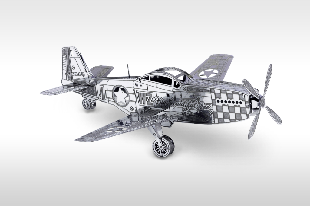 Fascinations Metal Works Mustang P-51