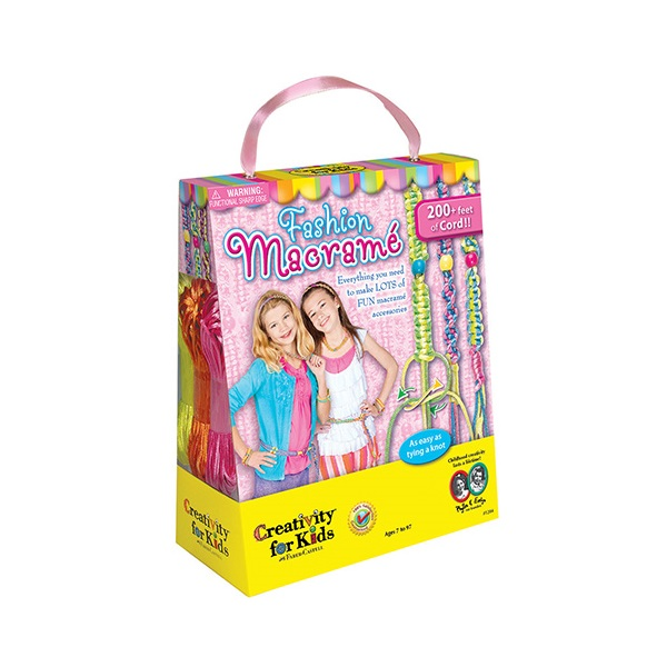 Fashion Macramé by Creativity for Kids CFK1284