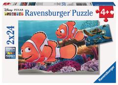 Finding Nemo: Nemo's Adventure (2 x 24 Puzzle