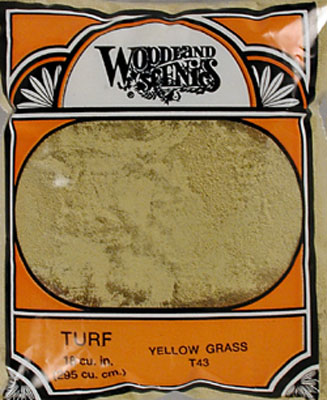 Fine Turf Bag, Yellow Grass