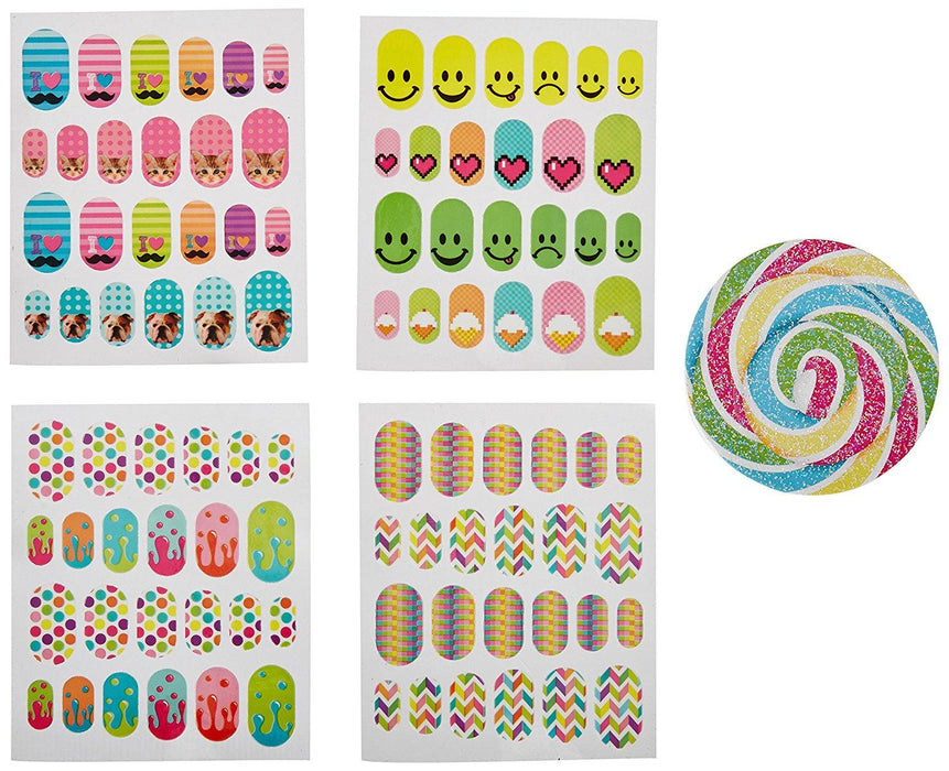 FingerNail Appliques Peel And Stick (Assorted)