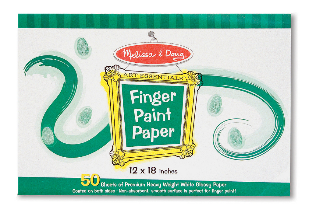 Finger Paint Paper Pad (12"x18)