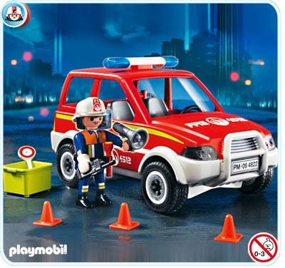 Fire Chief and Car