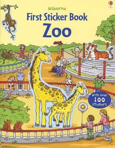 First Sticker Book Zoo