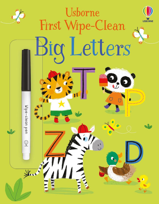 First Wipe-Clean Big Letters Book