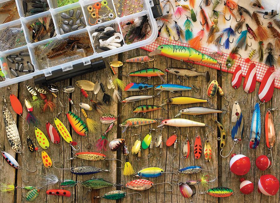 Fishing Lures 1000pc puzzle