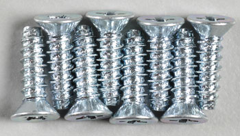 Flat Head Self-Tap Screws, 3 x