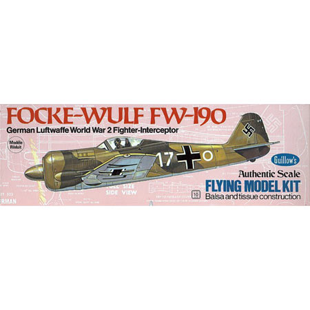 Focke-Wulf 190 Balsa Kit