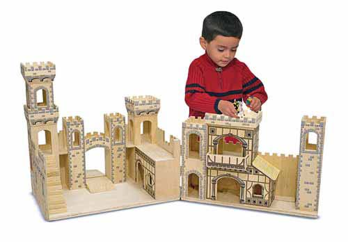 Folding Medieval Castle