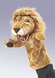 Folkmanis Lion Stage Puppet