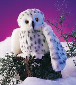 Folkmanis Snowy Owl