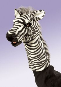Folkmanis Zebra Stage Puppet