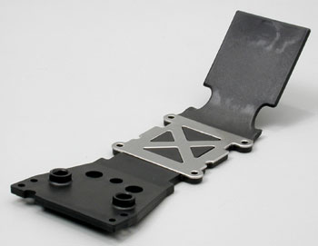 Fr Skidplate:EMX,TMX .15, 2.5,