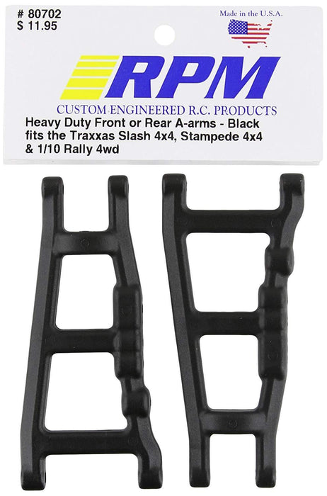 Fr or R A-arms, Blk: Slash 4x4