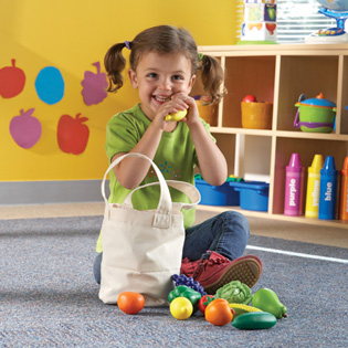Fresh Picked Fruit and Veggie Tote by Learning Resources LER9722