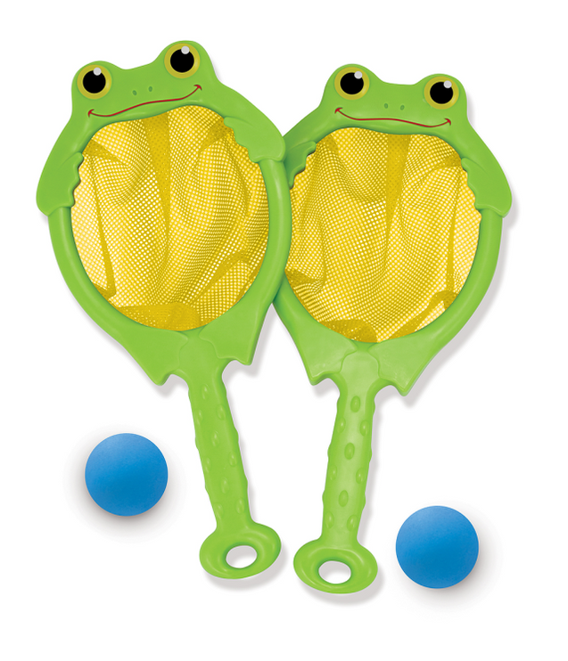 Froggy Toss & Catch Net & Ball — Adventure Hobbies & Toys