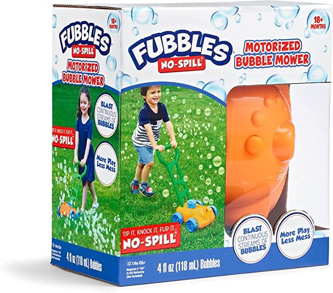 Fubbles No-Spill Motorized Bubble Mower