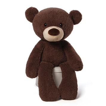 Fuzzy Chocolate Jumbo Bear
