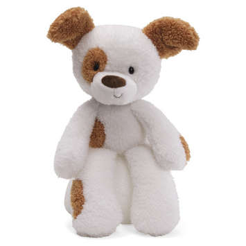 Fuzzy Spotted Dog 13.5"