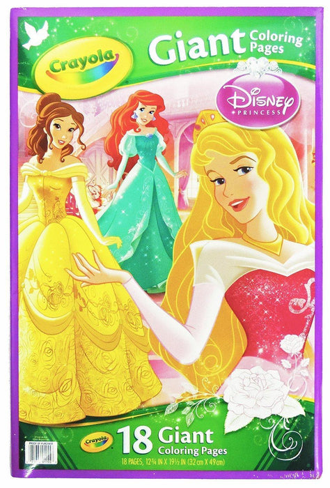 GIANT COLORING BOOK: PRINCESS