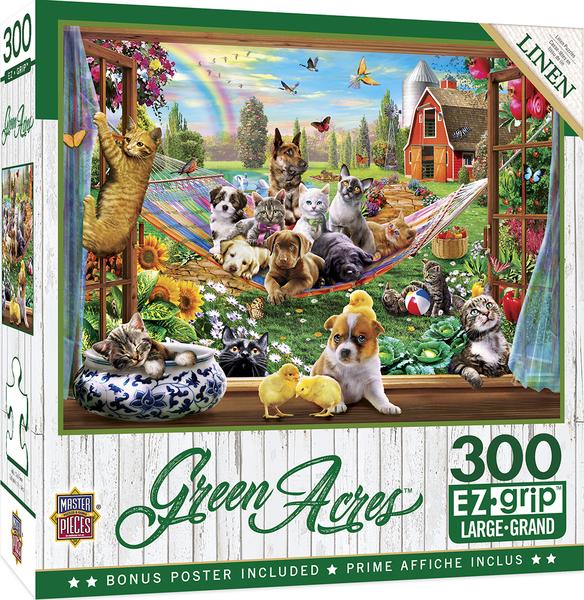 GREEN ACRES LINEN - AFTERNOON SIESTA - 300 PIECE EZGRIP JIGSAW PUZZLE