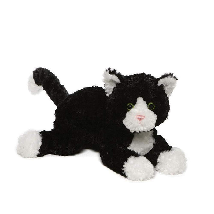 GUND 4061316 14" Sebastian Tuxedo Cat Stuffed Animal Plush Toy, Black