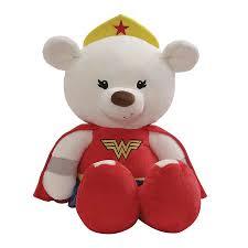GUND DC Universe Fuzzy Bear Wonder Woman Jumbo Plush, 25"