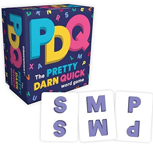 Gamewright PDQ - The Pretty Darn Quick Word Game Card Game