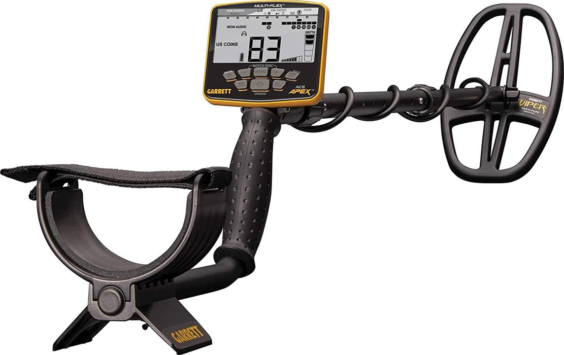 Garrett Ace Apex Metal Detector with Multi Frequency Technology