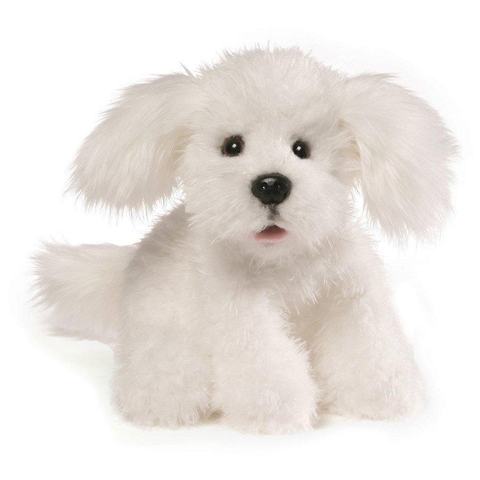 Georgie Dog White 10" Plush
