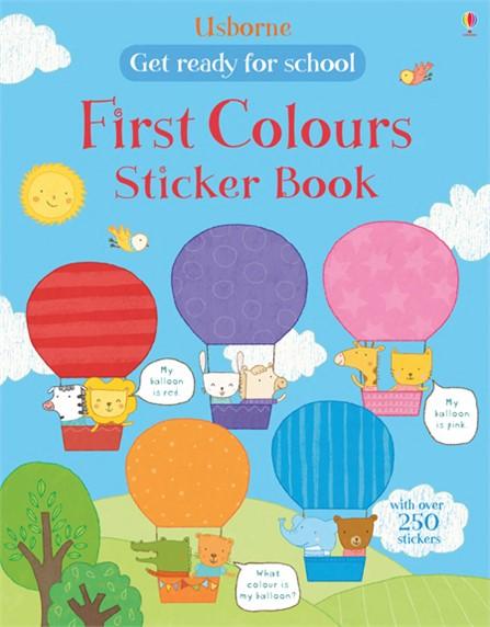 Get Ready For School- First Colors Sticker get Ready for School