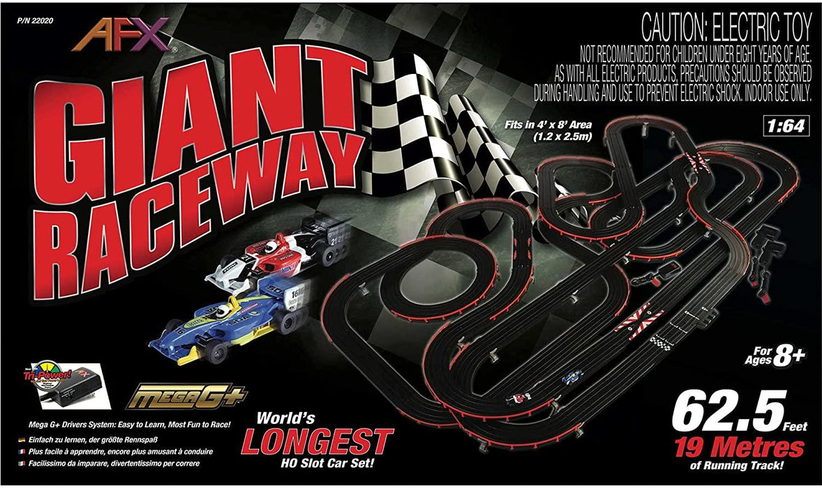 Giant Raceway Slot Car Set