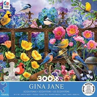 Gina Jane Blue Birds 300pc Puzzle