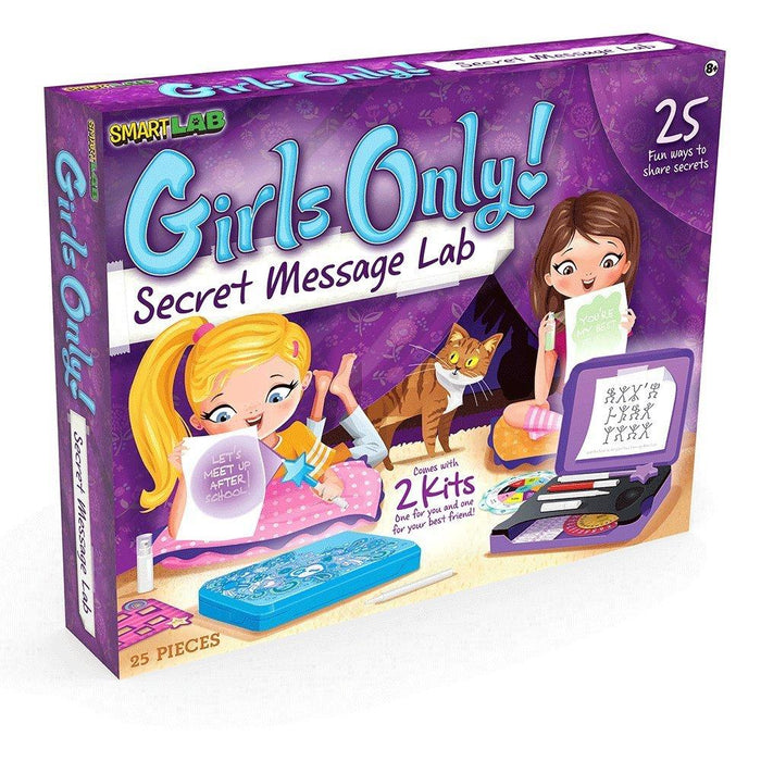 Girls Secret Message Lab