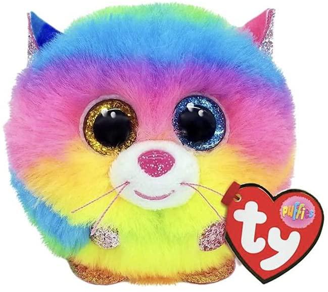Gizmo Rainbow Cat Ty Puffies