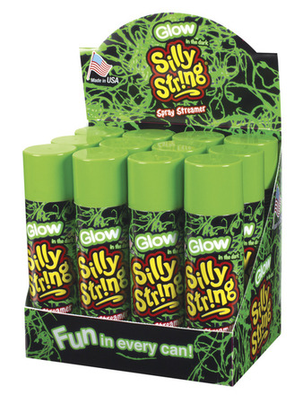 Glow-in-the-Dark Silly String