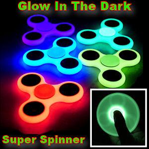 Glow In The Dark Fidget Hand Spinners