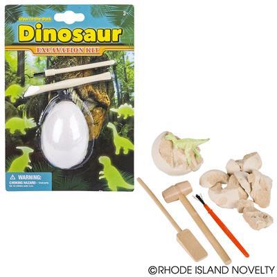 Glow in the Dark Dinosaur Dig Set 4"