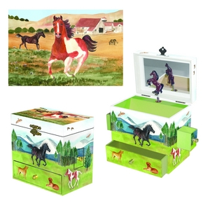 Graceful Gallop Jewelry Box