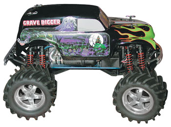 Grave Digger #12 Body, Painted by Parma