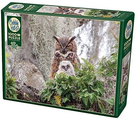 Great Horned Owl 1000pc Puzzle by Cobble Hill