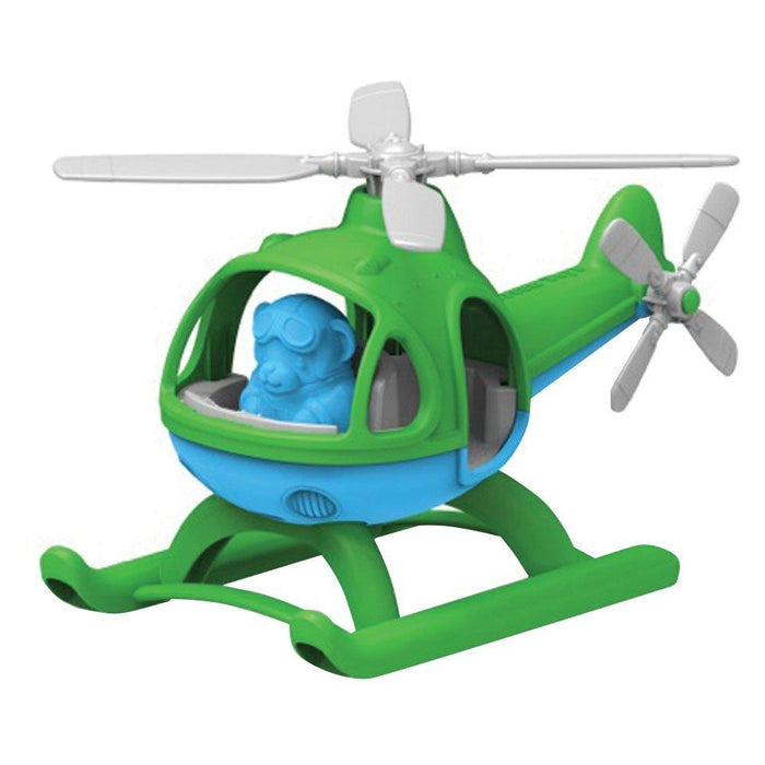 Green Blue Helicopter