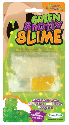 Green Snotty Slime Card